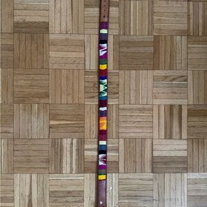 Artesania Brown Leather Belt